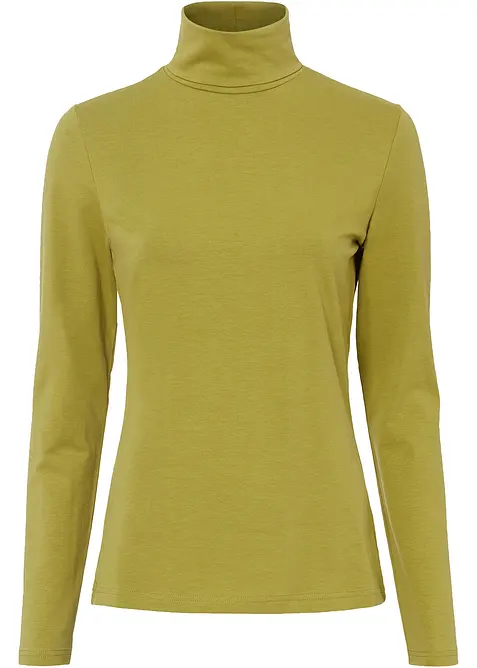 Langarmshirt mit  reiner Bio-Baumwolle, bonprix