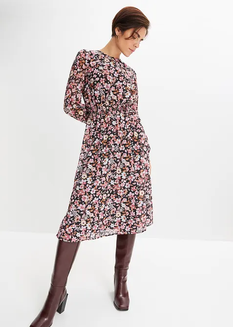 Chiffonkleid, bonprix