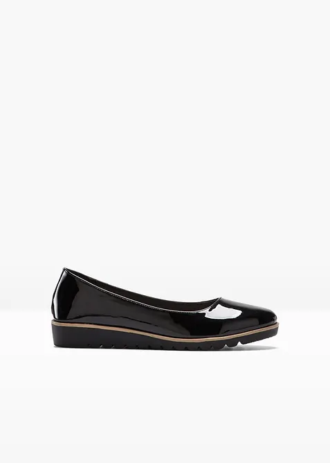 Ballerinas in Lack-Optik, bonprix