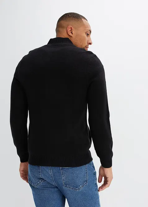 Gilet zippé en fine maille, bonprix