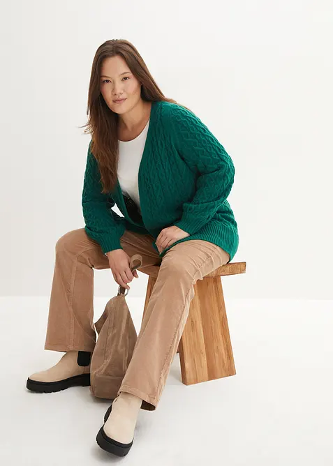 Longstrickjacke, bonprix