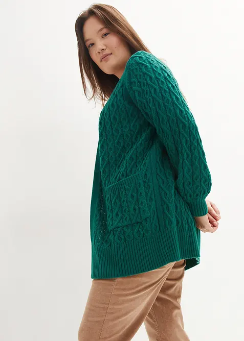 Longstrickjacke, bonprix