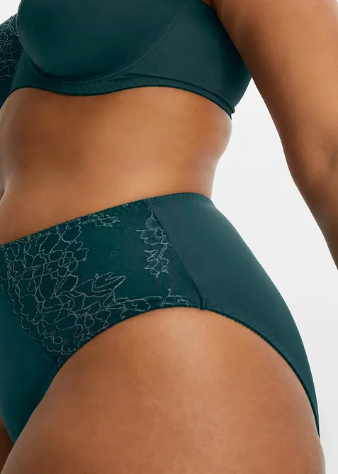 Maxislip mit zarter Spitze (2er Pack), bonprix