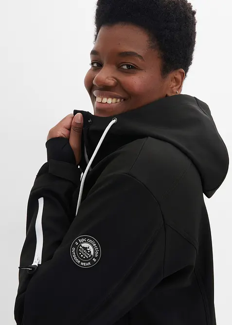 Veste d&eacute;perlante en softshell, bonprix