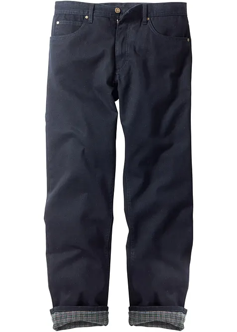 Thermo Classic Fit Jeans mit kuscheligem Flanellfutter, Straight, bonprix