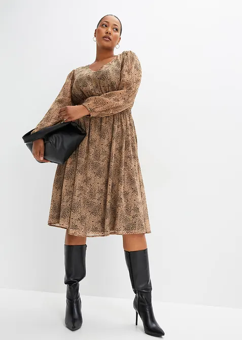 Chiffonkleid, bonprix