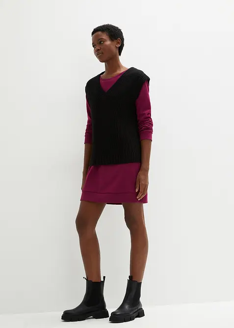 Robe en molleton, bonprix