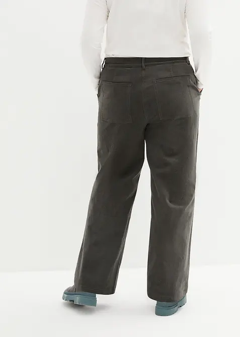 Cordhose aus Bio-Baumwolle mit Stretch, bonprix
