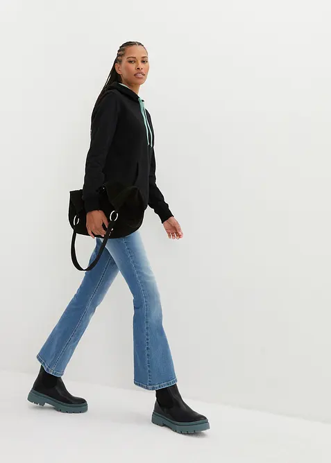 Hoodie aus reiner Bio-Baumwolle, bonprix