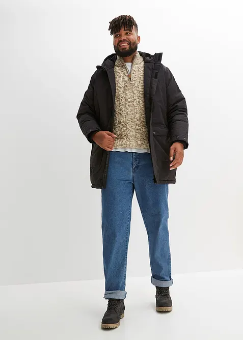 Parka d’hiver imperméable avec duvet véritable, bonprix