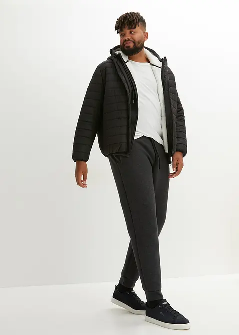 Pantalon de jogging thermique avec doublure peluche, bonprix