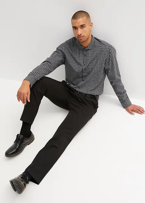 Business-Hemd aus reiner Baumwolle, Regular Fit, bonprix