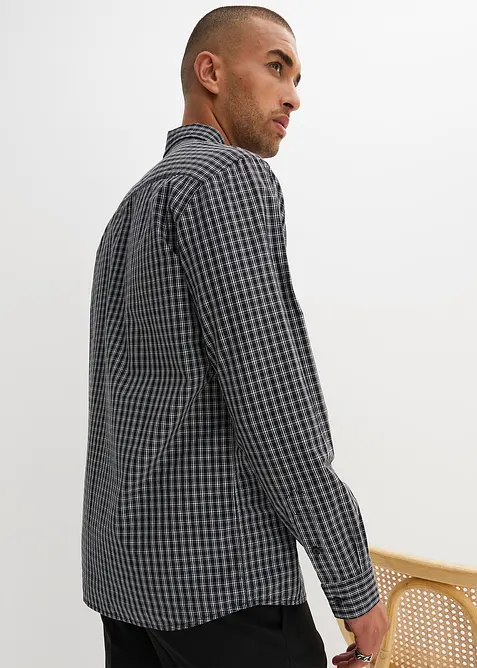 Business-Hemd aus reiner Baumwolle, Regular Fit, bonprix