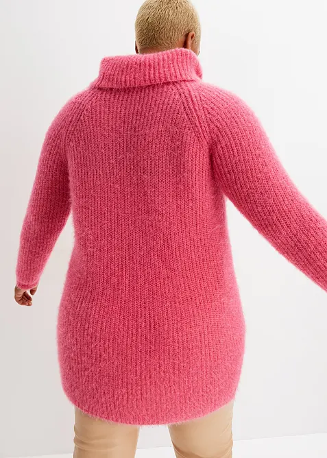 Oversize-Rollkragenpullover, bonprix