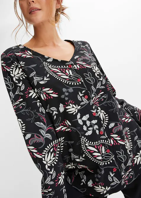 Pyjama aus reiner Bio-Baumwolle, bonprix