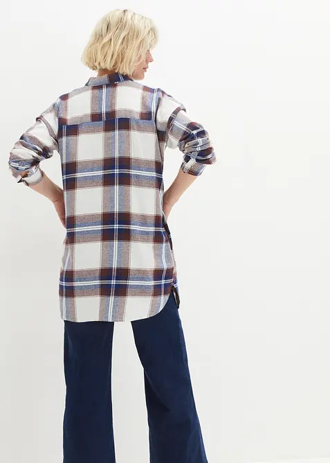 Flanellhemd aus reiner Baumwolle, bonprix