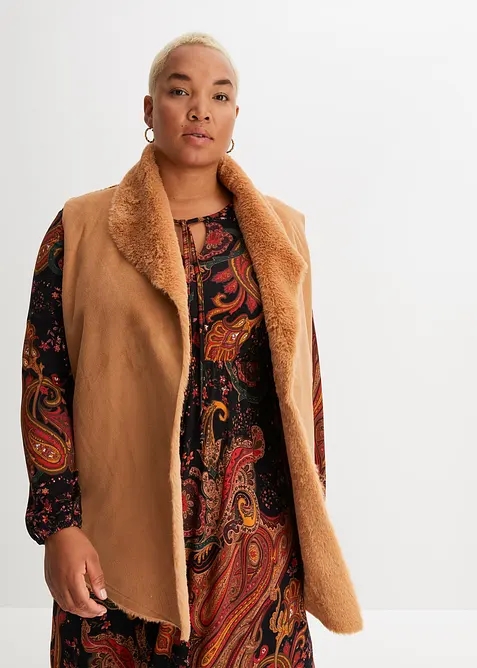 Fellimitat-Weste, bonprix