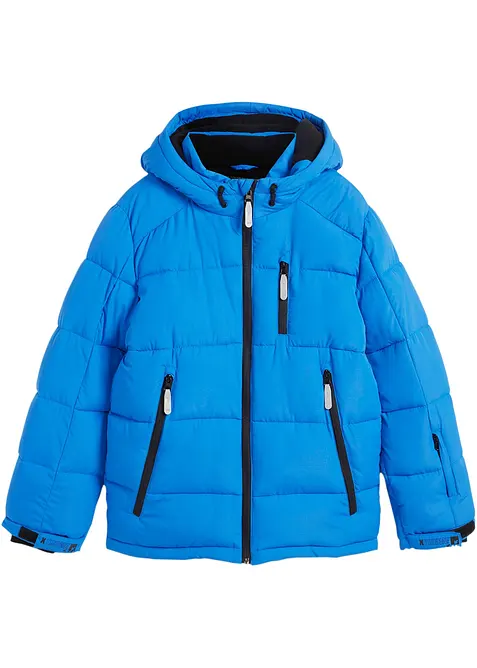warm gefütterte Winter-Steppjacke mit Kapuze, bonprix