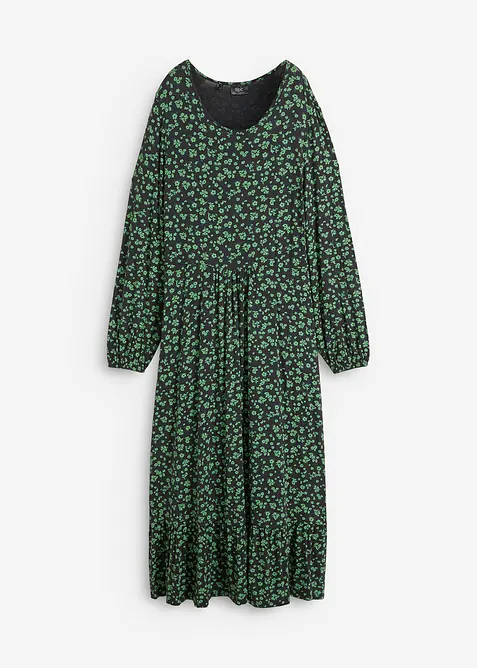 Jerseykleid aus fließendem Viskose-Mix, bonprix