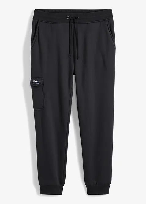 Pantalon de jogging avec poches cargo et doublure peluche, bonprix