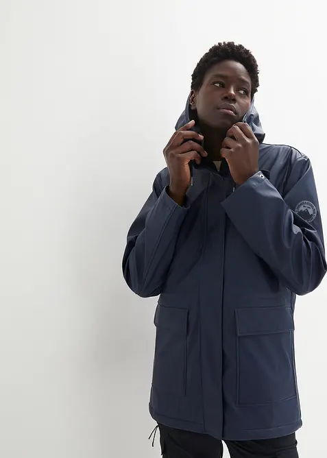 Regenjacke mit Teddyfutter, bonprix
