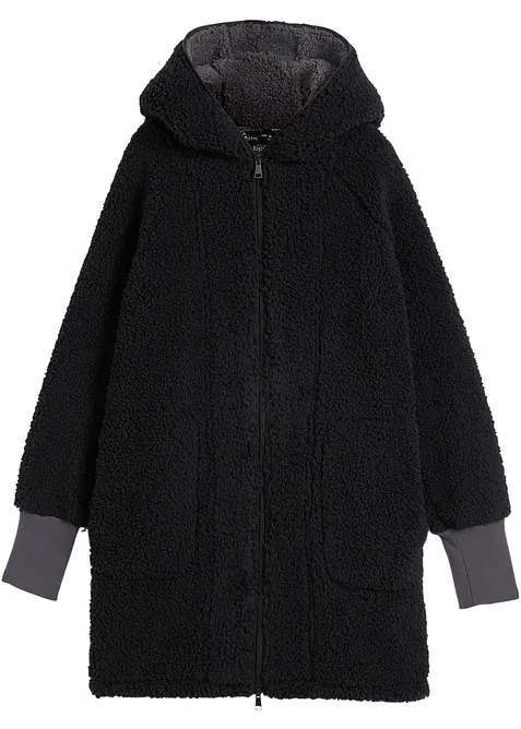 Teddy-Fleece Jacke, bonprix