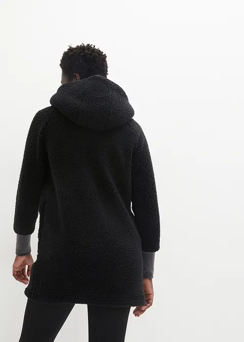 Teddy-Fleece Jacke, bonprix