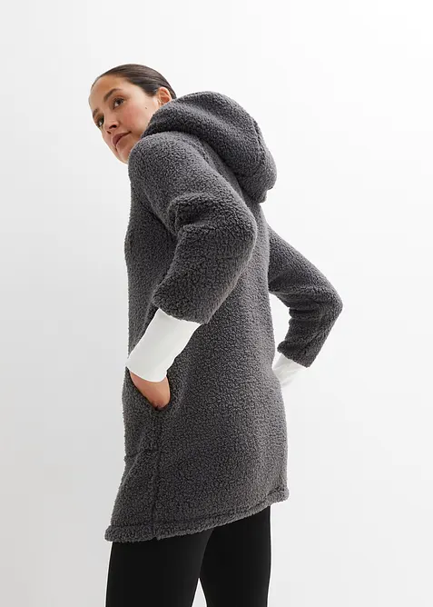 Teddy-Fleece Jacke, bonprix