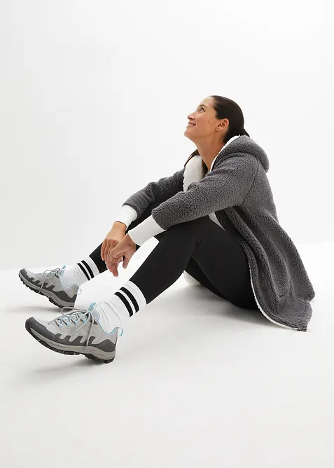 Teddy-Fleece Jacke, bonprix