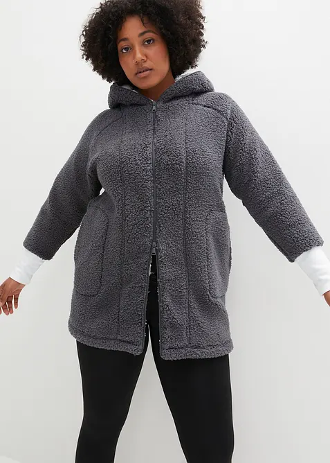 Veste en sherpa, bonprix