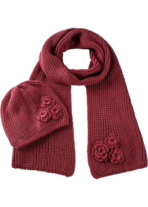 &Eacute;charpe et bonnet (ens. 2 pces), bonprix