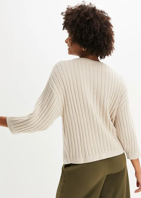 Strickjacke aus Viskose-Mix, bonprix