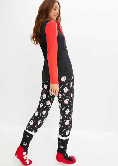 Pyjama aus reiner Baumwolle, bonprix