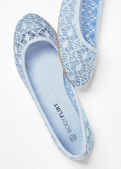 Ballerinas mit Spitze, bonprix