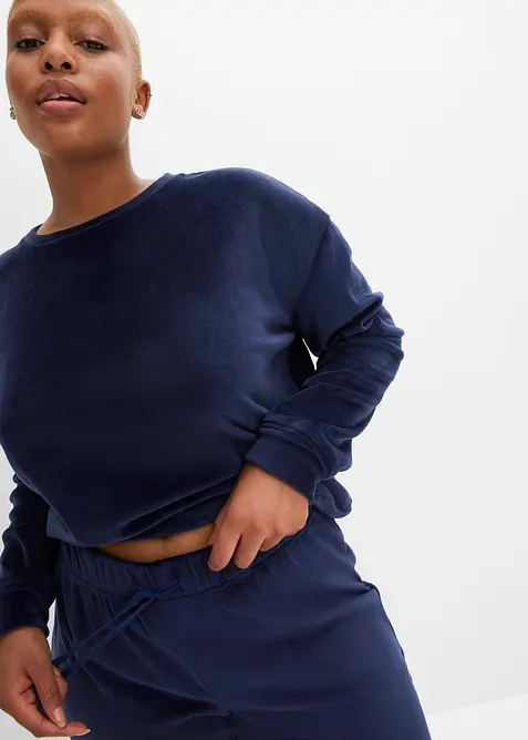 Tenue d’intérieur en velours, bonprix