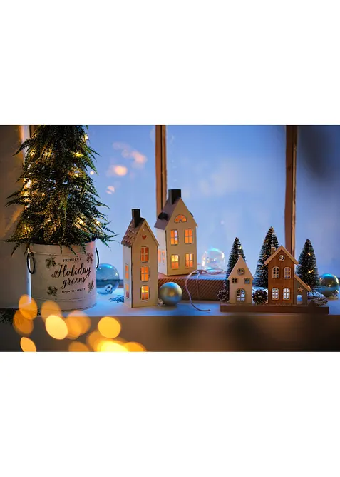 Photophore maison (Ens. 2 pces.), bonprix