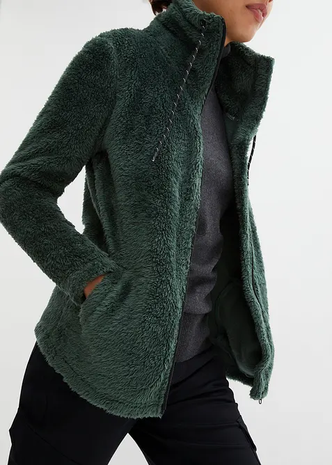 Veste en polaire peluche, bonprix