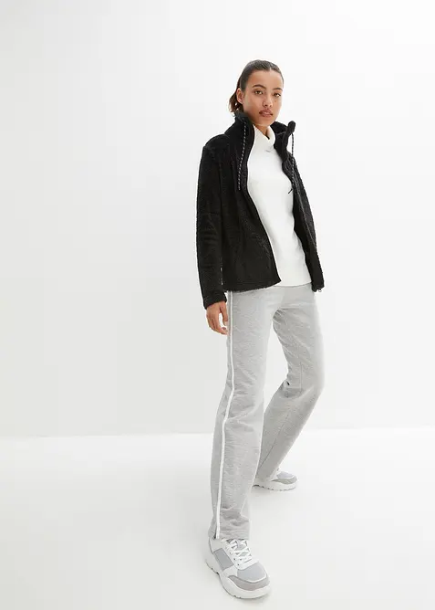 Veste en polaire peluche, bonprix