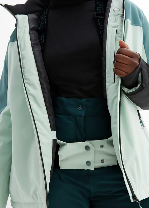 Veste de ski imperméable avec fentes d’aération, bonprix