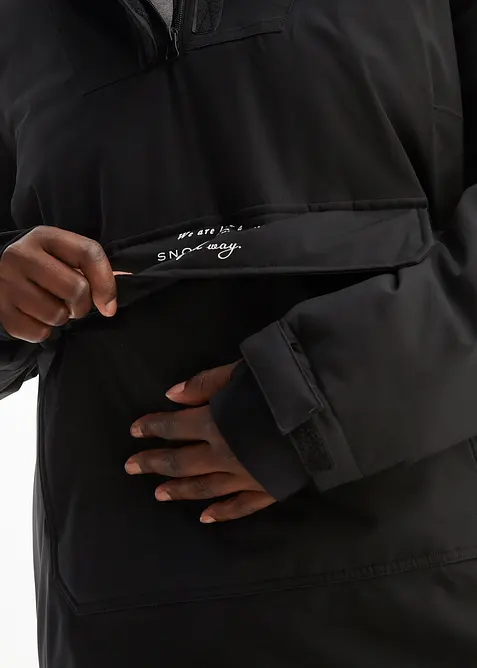 Veste de ski imperméable avec doublure polaire, bonprix