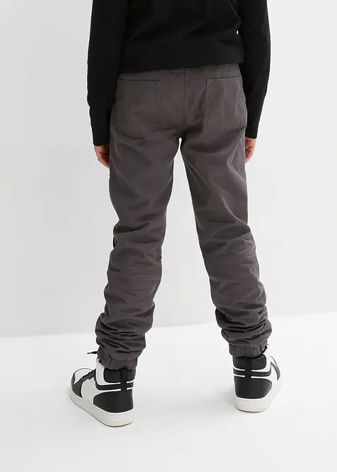 Pantalon jogger regular à doublure thermique en jersey, bonprix