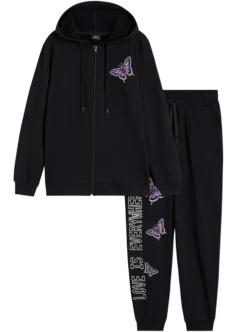 Loungewear Hausanzug aus Sweatware, bonprix