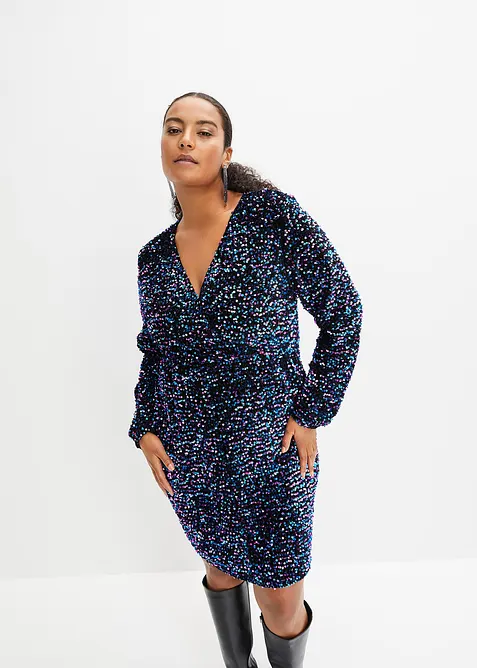 Robe à sequins, bonprix