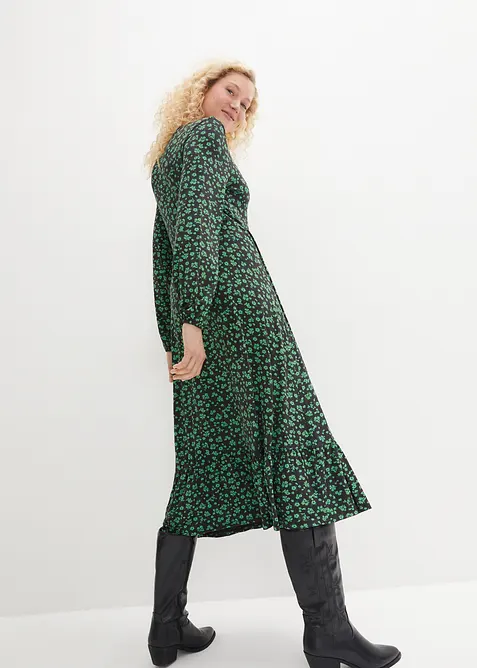 Jerseykleid aus fließendem Viskose-Mix, bonprix