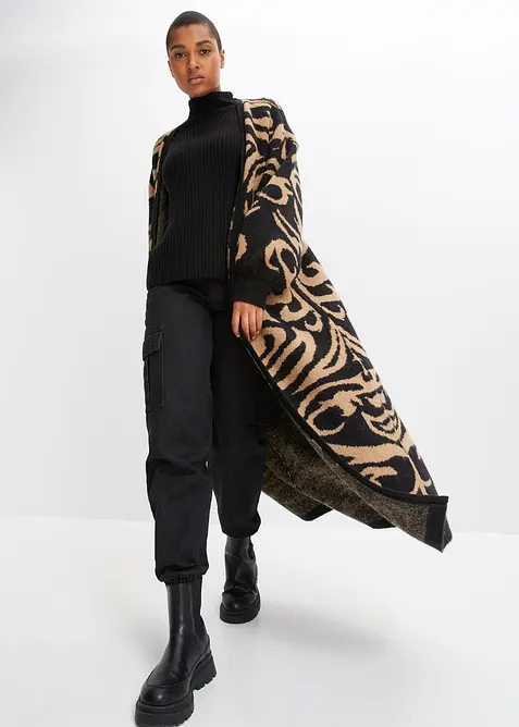 Langer Strickmantel, bonprix