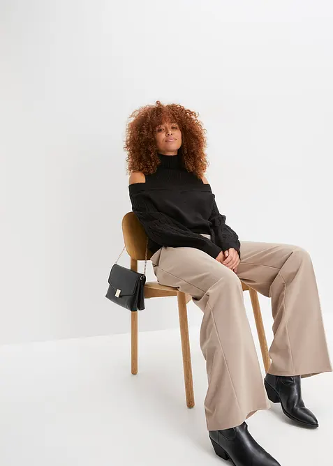 Schulterfreier Pullover, bonprix