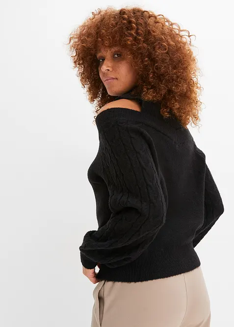 Schulterfreier Pullover, bonprix