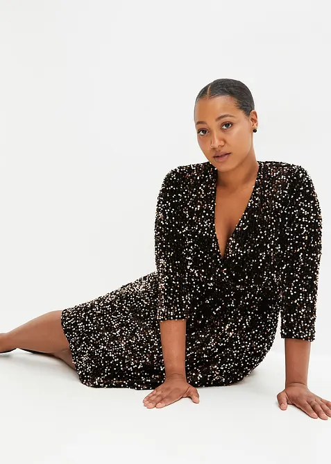 Paillettenkleid, bonprix