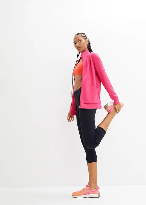 Legging de sport sculptant avec poche, longueur 3/4, bonprix