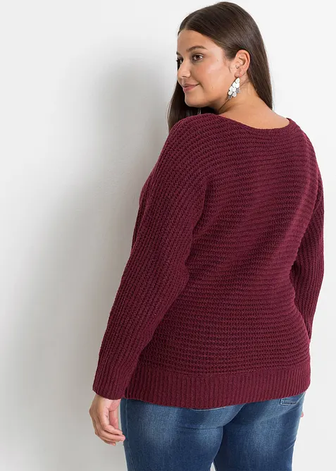Grobstrick-Pullover, bonprix